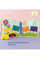 Jolly Designs Quiet Book Jonge Uil pastel — vanaf 12 maanden