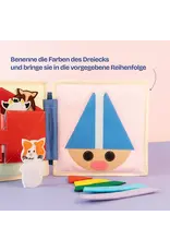 Jolly Designs Quiet Book Jonge Uil pastel — vanaf 12 maanden