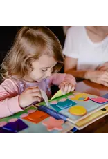 Jolly Design Quiet book jonge uil pastel, vanaf 12 maanden