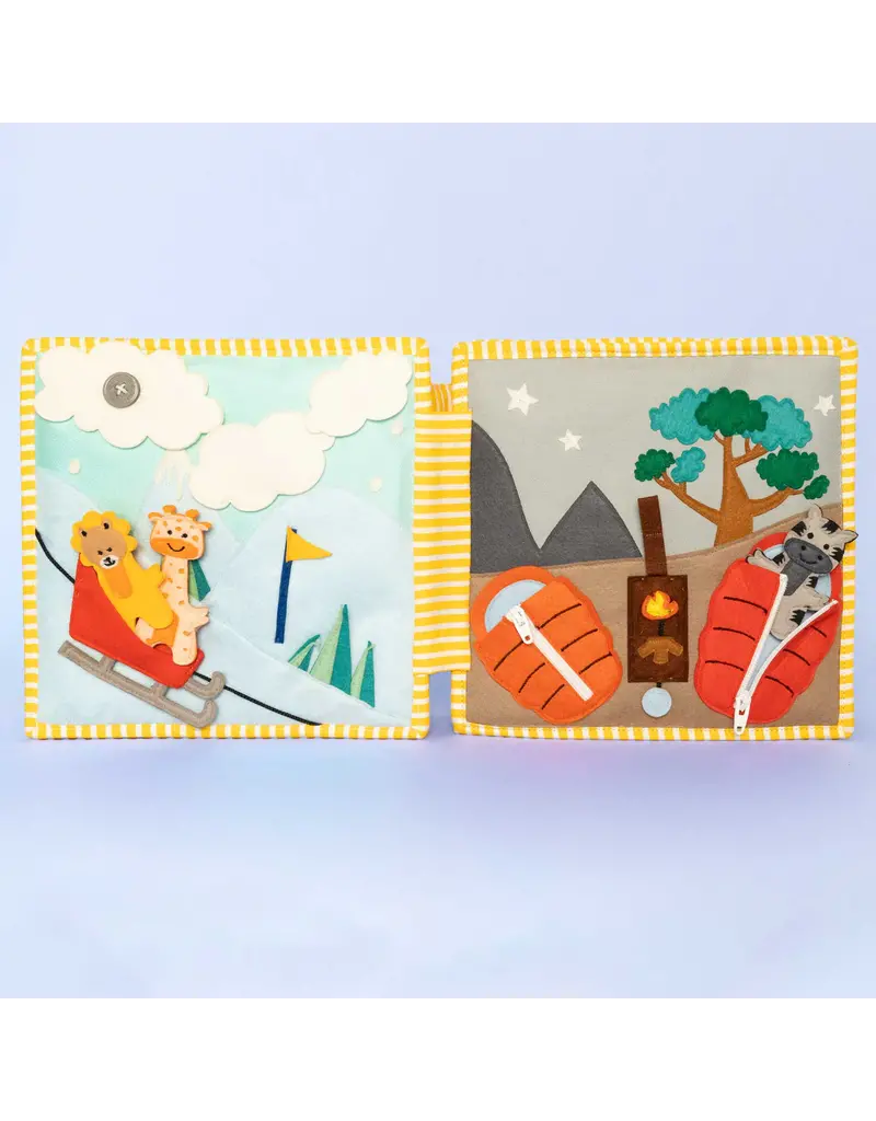 Jolly Design Quiet book Globetrotter, vanaf 24 maanden