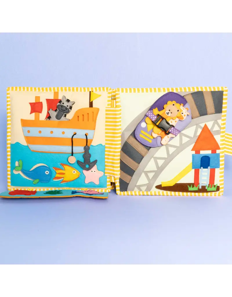 Jolly Design Quiet book Globetrotter, vanaf 24 maanden