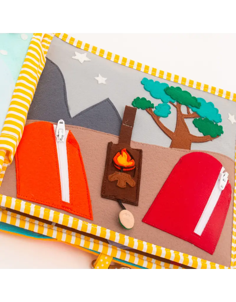 Jolly Design Quiet book Globetrotter, vanaf 24 maanden