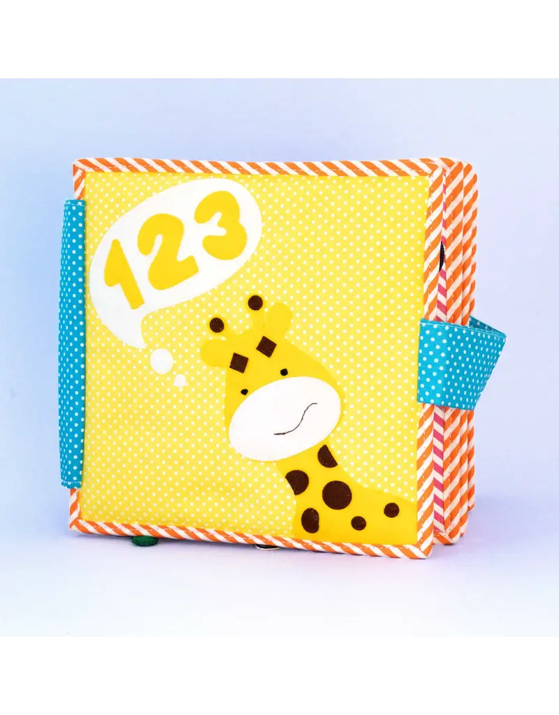 Jolly Design Quiet book 1, 2, 3 - 10 pagina's, vanaf  36 maanden