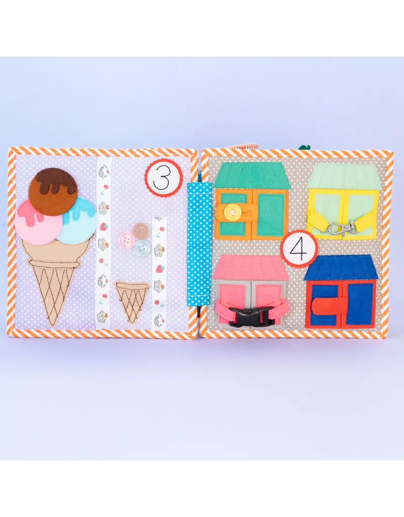 Jolly Designs Quiet Book Counting 1, 2, 3 — 10 pages