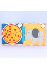 Jolly Design Quiet book 1, 2, 3 - 10 pagina's, vanaf  36 maanden