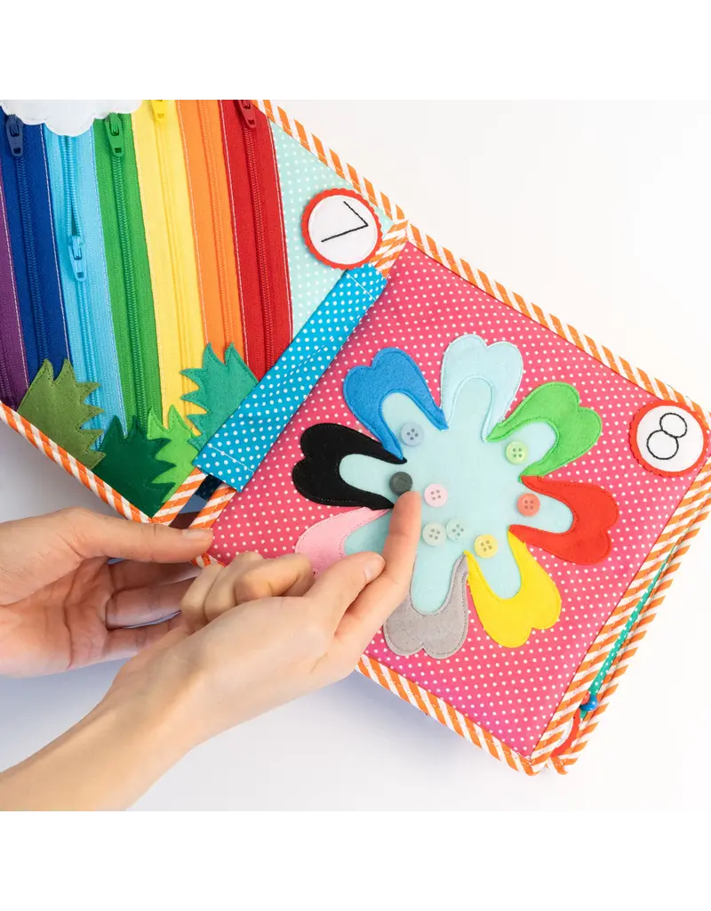 Jolly Design Quiet book 1, 2, 3 - 10 pagina's, vanaf  36 maanden