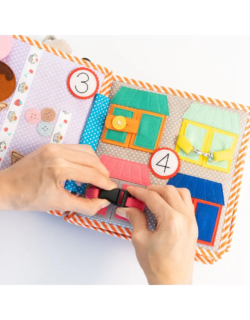 Jolly Design Quiet book 1, 2, 3 - 10 pagina's, vanaf  36 maanden