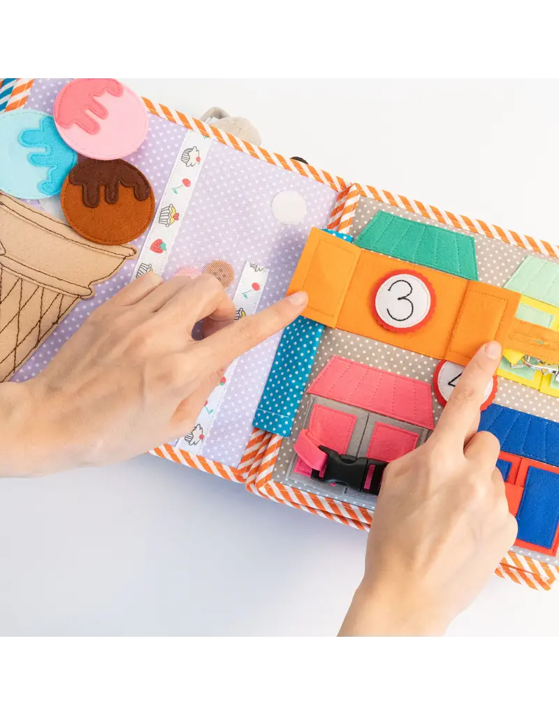 Jolly Design Quiet book 1, 2, 3 - 10 pagina's, vanaf  36 maanden