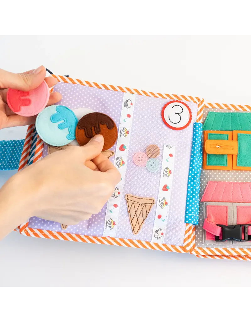 Jolly Design Quiet book 1, 2, 3 - 10 pagina's, vanaf  36 maanden