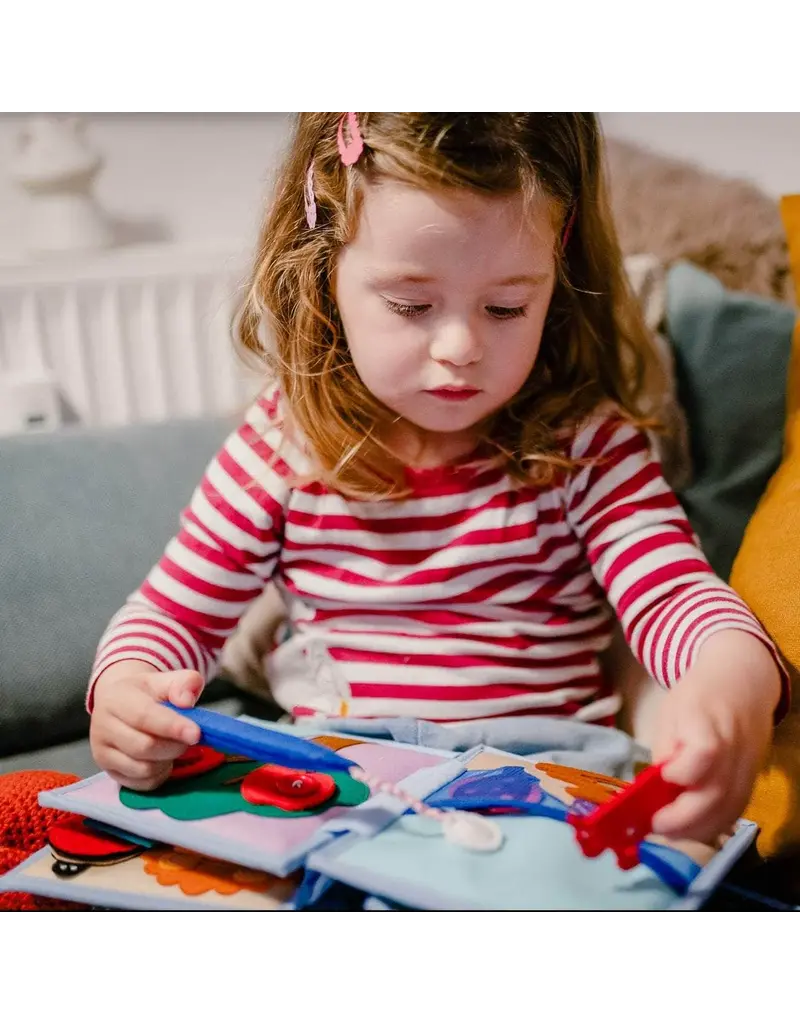 Jolly Designs Mini Quiet Book Sunshine — from 18 months