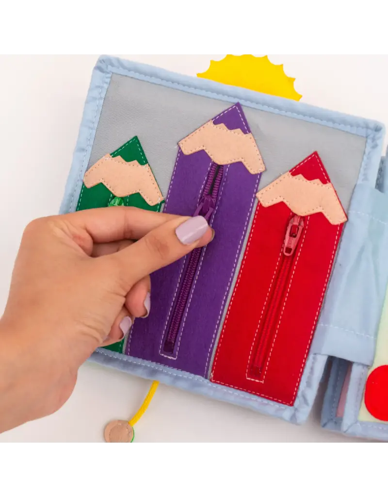 Jolly Designs Mini Quiet Book Zonneschijn — vanaf 18 maanden