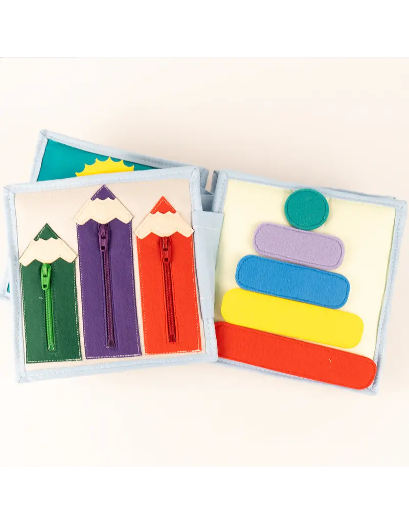 Jolly Designs Mini Quiet Book Zonneschijn — vanaf 18 maanden