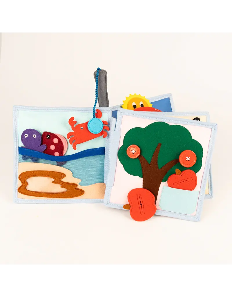 Jolly Designs Mini Quiet Book Zonneschijn — vanaf 18 maanden