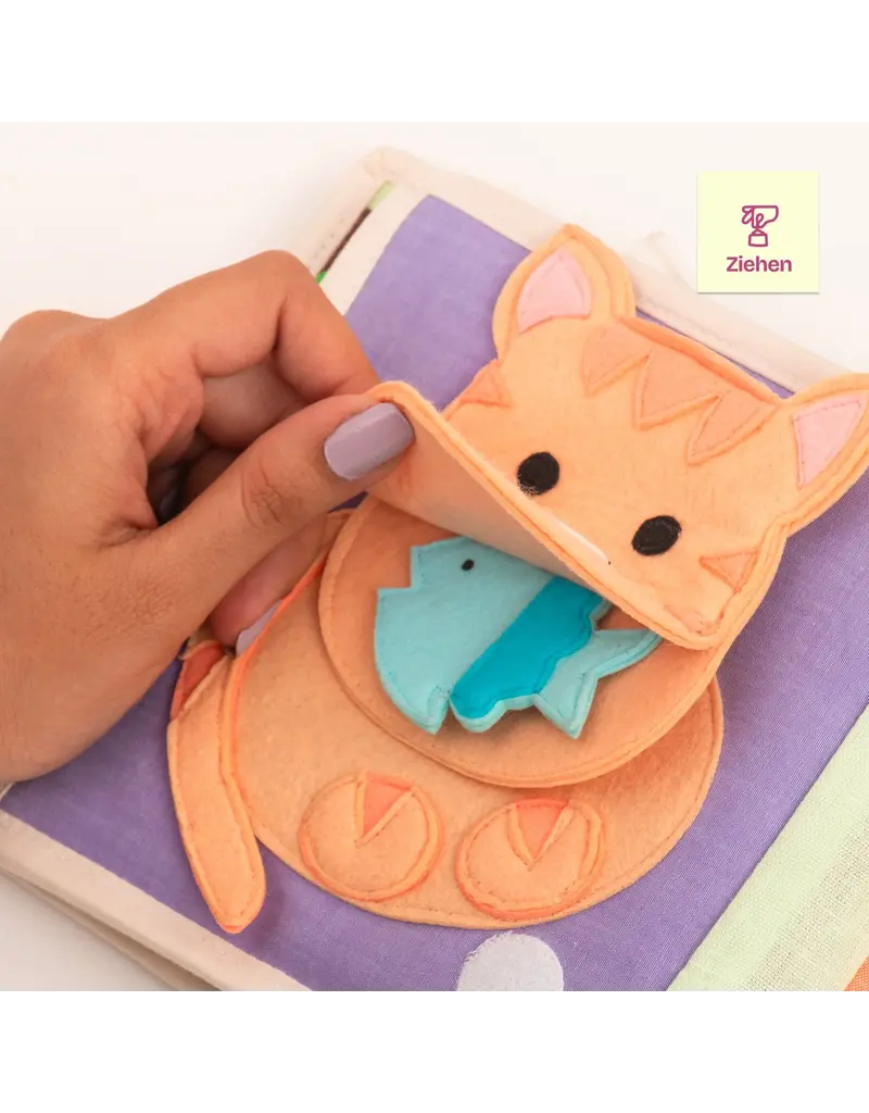 Jolly Designs Mini Quiet Book Animal Friends — from 12 months