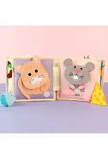 Jolly Designs Mini Quiet Book Animal Friends — from 12 months