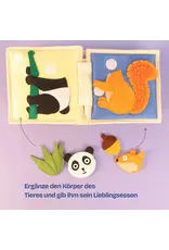 Jolly Designs Mini Quiet Book Dierenvrienden — vanaf 12 maanden