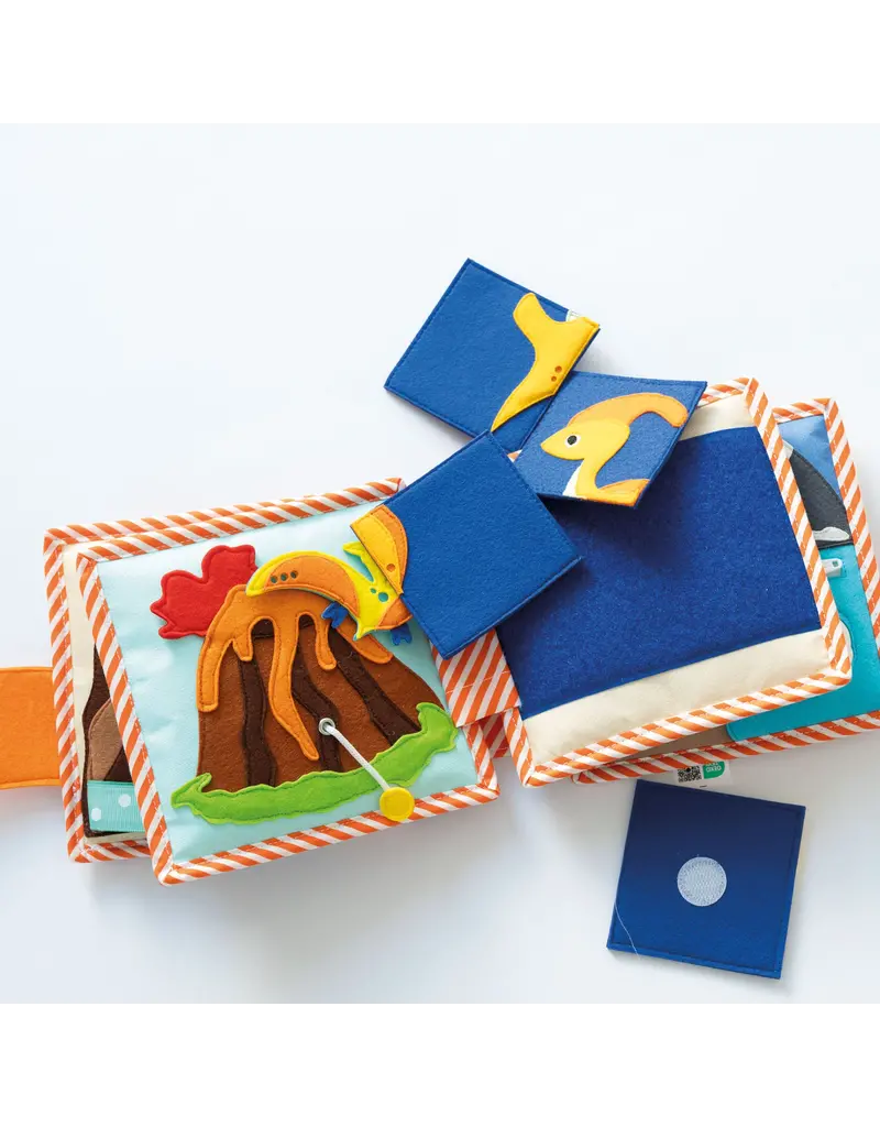 Jolly Designs Mini Quiet Book Dinosaur Friends — from 18 months