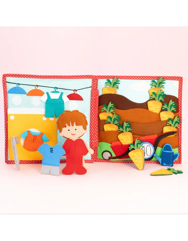 Jolly Design Quiet book Lucky you! vanaf 24 maanden