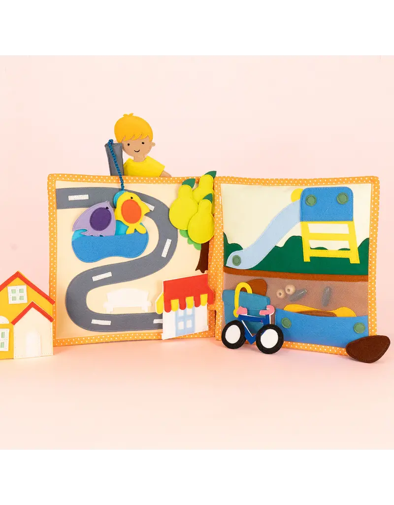 Jolly Design Quiet book Mijn dag, vanaf 18 maanden