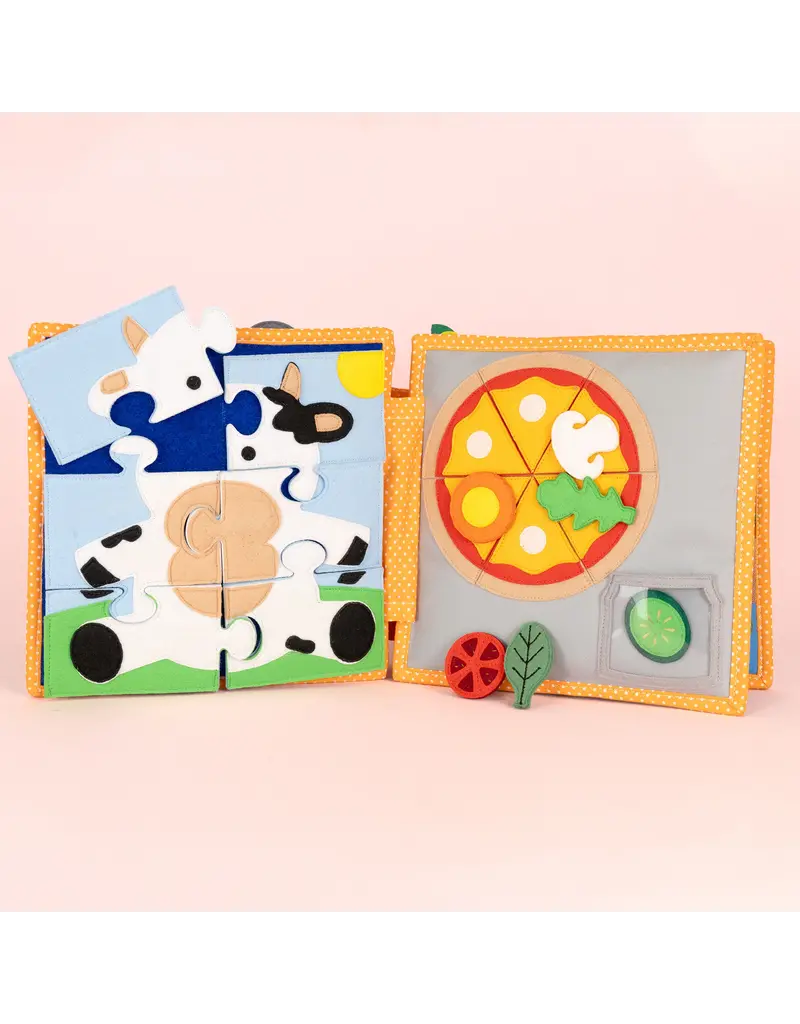 Jolly Design Quiet book Mijn dag, vanaf 18 maanden