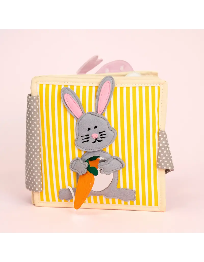 Jolly Design Mini quiet book Grappig konijn vanaf 18 maanden
