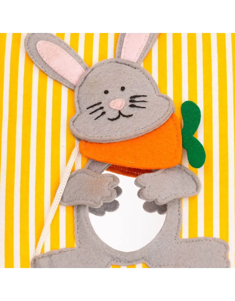 Jolly Designs Mini Quiet Book Grappig Konijn — vanaf 18 maanden
