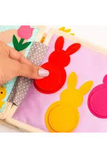 Jolly Designs Mini Quiet Book Grappig Konijn — vanaf 18 maanden