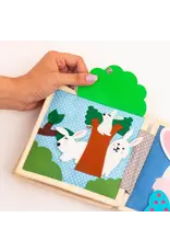 Jolly Designs Mini Quiet Book Grappig Konijn — vanaf 18 maanden