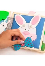 Jolly Designs Mini Quiet Book Grappig Konijn — vanaf 18 maanden