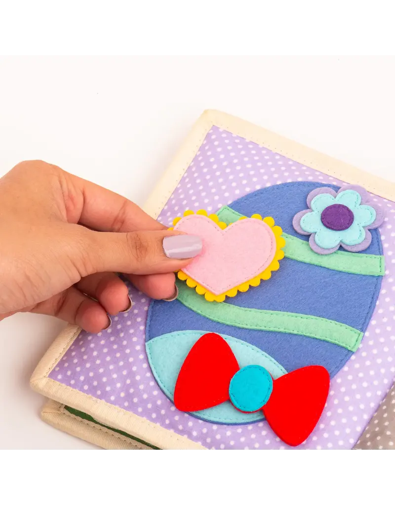 Jolly Designs Mini Quiet Book Grappig Konijn — vanaf 18 maanden