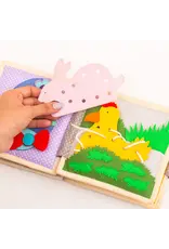 Jolly Designs Mini Quiet Book Grappig Konijn — vanaf 18 maanden