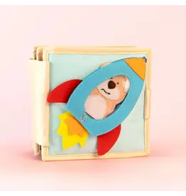 Jolly Designs Mini Quiet Book Airplane