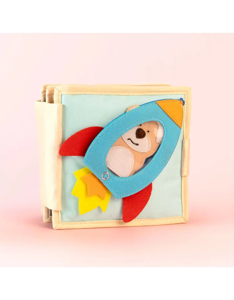 Jolly Designs Mini Quiet Book Airplane