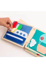 Jolly Design Mini quiet book Vliegtuig vanaf 18 maanden