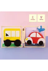Jolly Designs Mini Quiet Book Vliegtuig