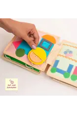 Jolly Design Mini quiet book Vliegtuig vanaf 18 maanden