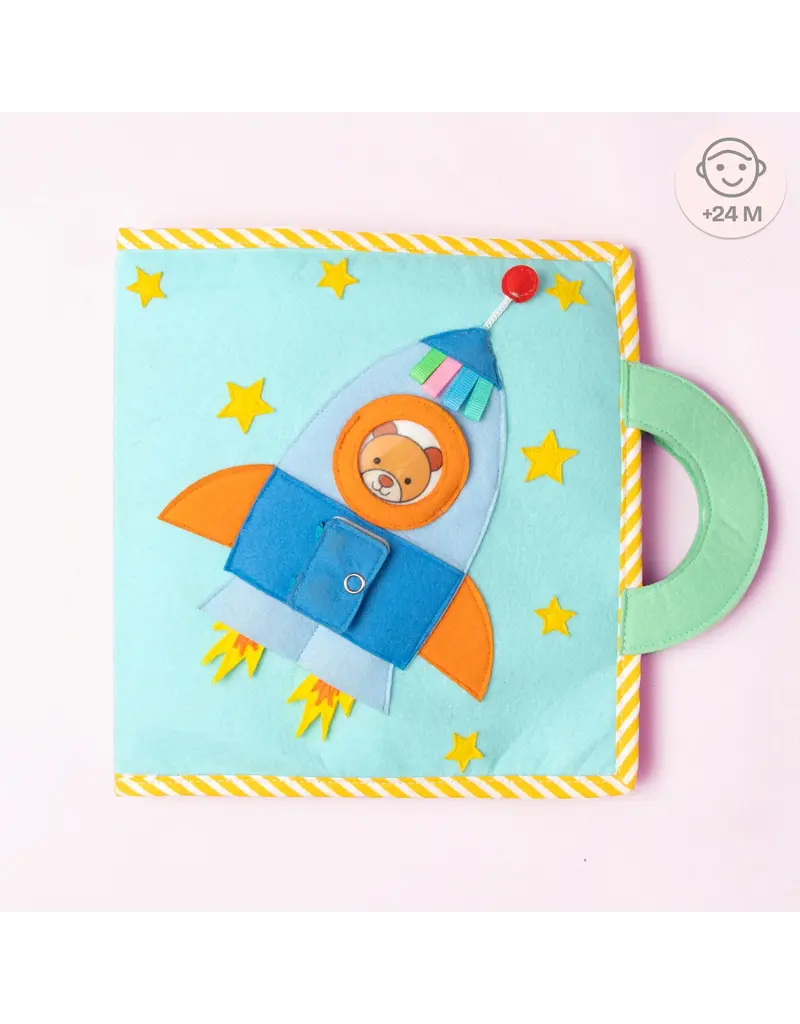 Jolly Designs Speelboek Ruimteavontuur — zonder losse onderdelen