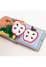 Jolly Designs Mini Quiet Book Slaperige Leeuw — vanaf 12 maanden