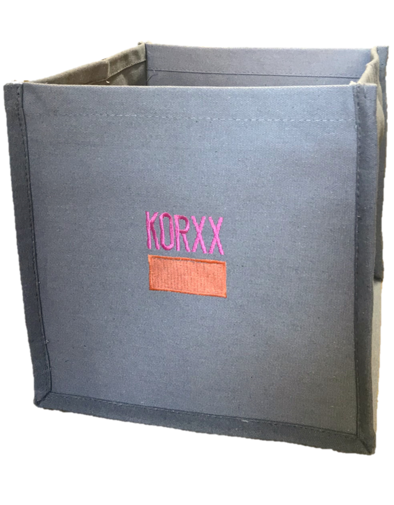 Korxx Korxx Cuboid M canvas box - 60 kurk bouwblokken
