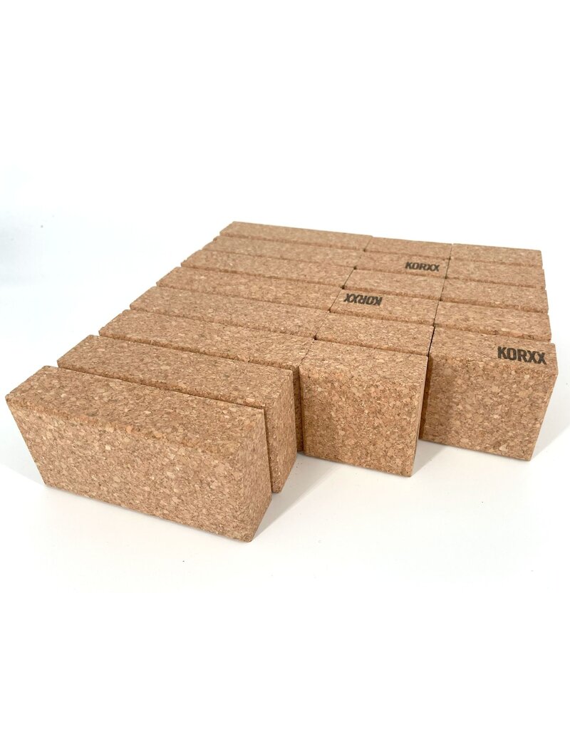 KORXX Cuboid Starter cork building blocks – 19 natural