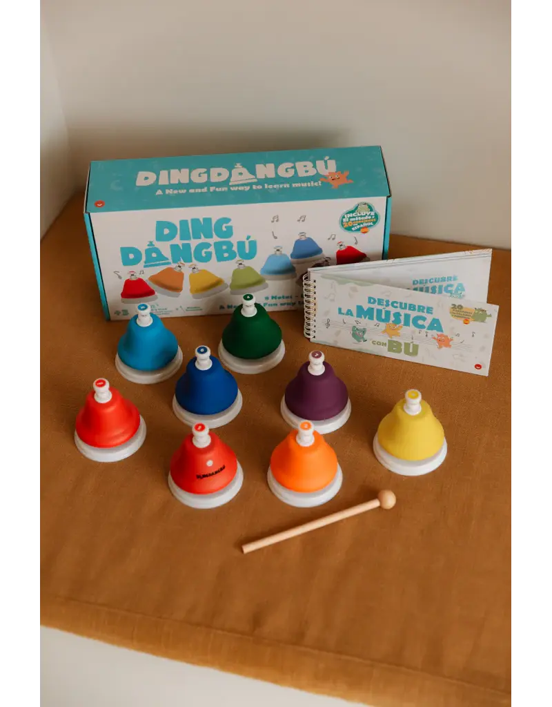 Tambu DingdangBú muziekklokken met drukknop – 8 tonen