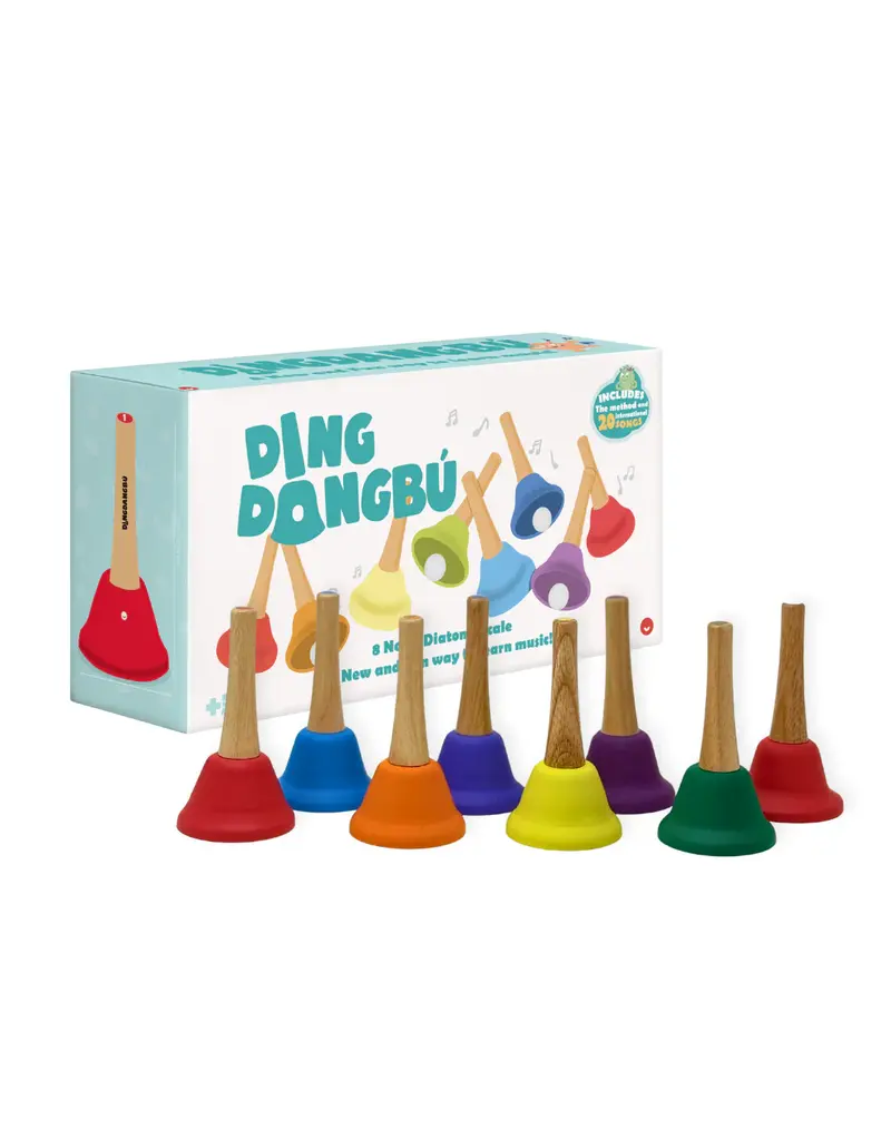 Tambu DingdangBú muziekklokken met handvat – 8 tonen