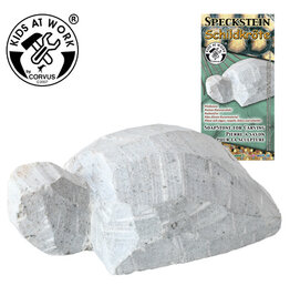 Kids at work Soapstone raw shape Turtle