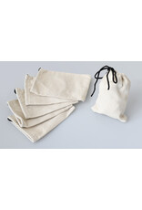 Kids at Work 6 cotton bags 17 x 23 cm