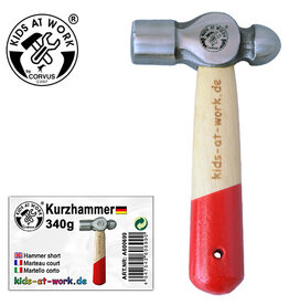 Kids at work Hamer kort 340 gr.