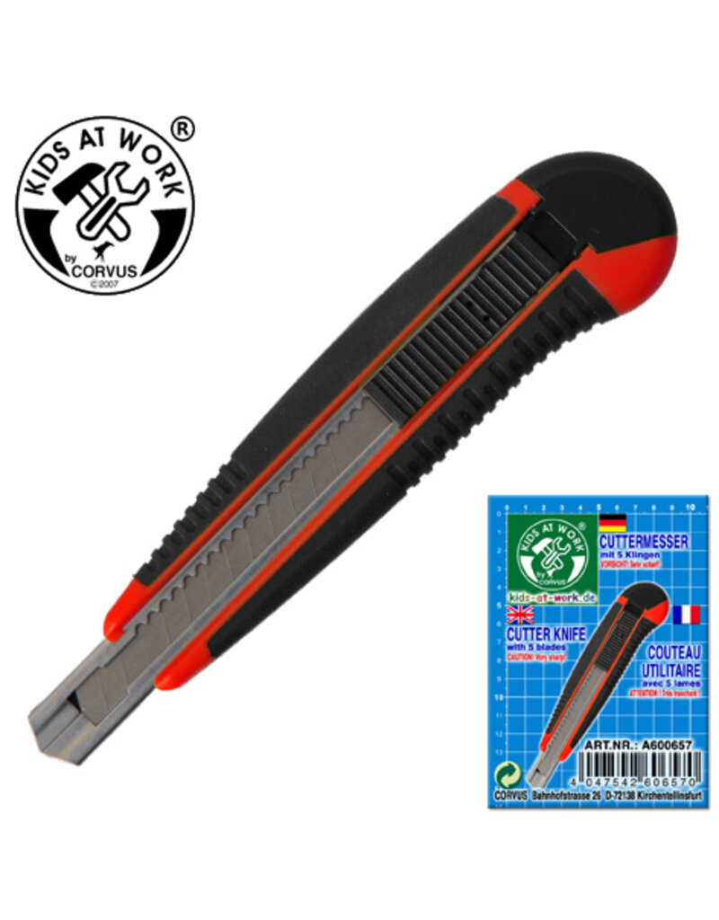 Kids at Work Cutting knife 9mm