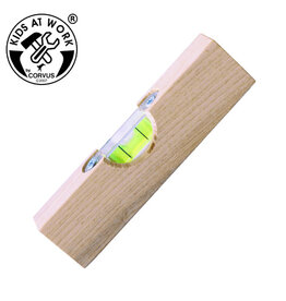 Kids at work Small wooden spirit level 13 cm