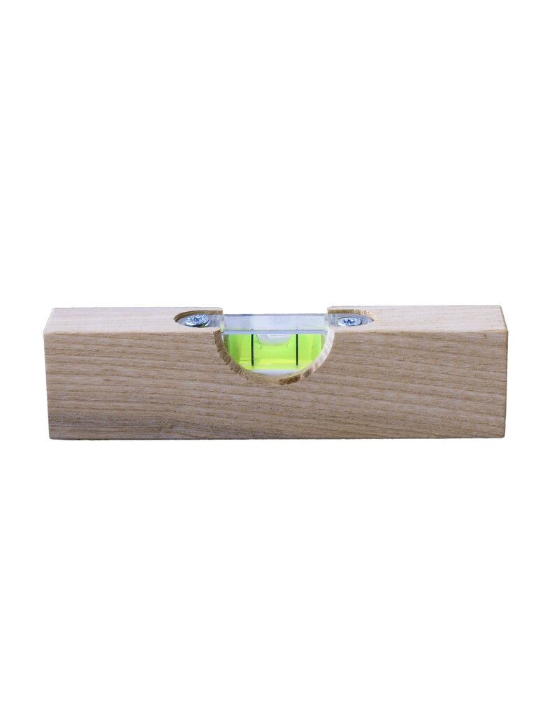 Kids at work Waterpas van hout klein 13 cm