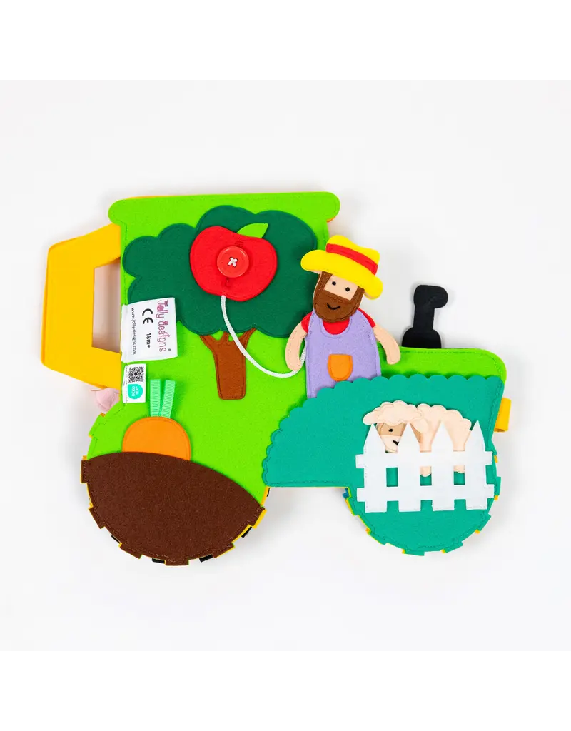Jolly Designs Travel Buddy Tractor — vanaf 18 maanden