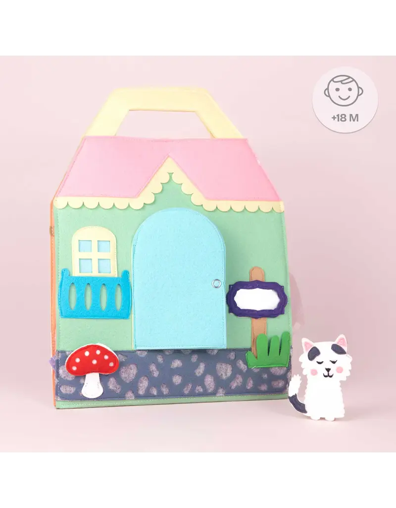 Jolly Designs Travel Buddy Dollhouse — from 18 months